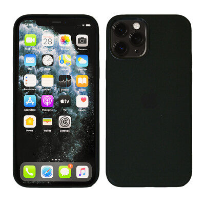 Flüssig Silikon Case für Original iPhone 12 / Mini / Pro / Max - Schutzhülle NEU