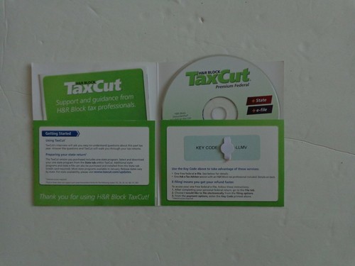 H&R Block TaxCut 2008 Premium Federal + Efile - Windows/Mac ( New Seale) - Picture 2 of 3