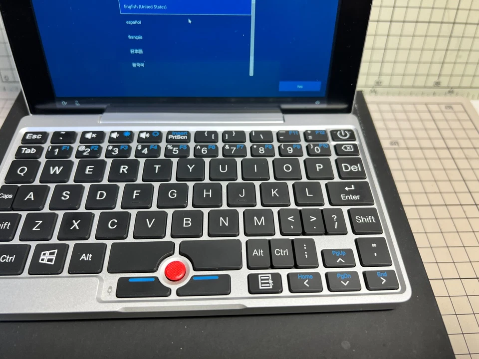 GPD POCKET X7-Z8750 model UMPC portable personal computer SILVER Excellent + - Image 4 of 4