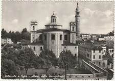 PALAZZOLO SULL'OGLIO - BRESCIA - ABSIDE DELLA PARROCCHIALE - VIAGG. 1958 -13962-