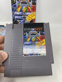 Pin-Bot(Nintendo NES 1990) CIB Complete in box, W/ Manual Insert Ships Fast
