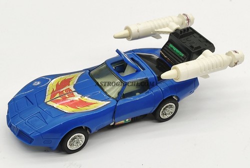 TRANSFORMERS G1 AUTO ROBOT TRACKS STINGRAY VINTAGE 1985 HASBRO IN BOX - Picture 5 of 20