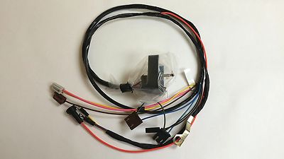 1969 Camaro Nova Engine Starter Wiring Harness 307 327 350 396 427 Gauges Ss Parts Accessories Motors