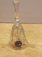 Vintage Hofbauer Vogel Bleikristall Glocke