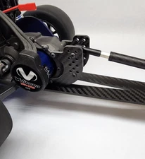 Traxxas Drag Slash Carbon Fiber Wheelie Bar Support Mount (MATTE FINISH)