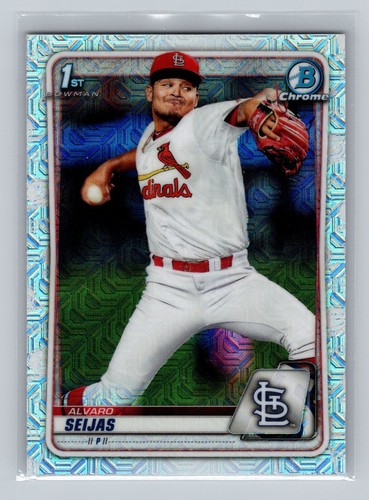 2020 Bowman Chrome MOJO Alvaro Seijas FIRST BOWMAN #BCP-60 - St. Louis Cardinals