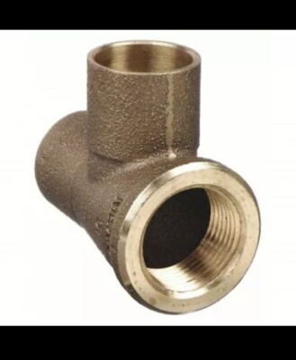 NIBCO 714LF  Tee, Lead Free Cast Brass 3/4'' - NEW