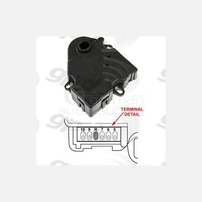 GPD HVAC Blend Door Actuator 1712062 for Cadillac Chevrolet GMC