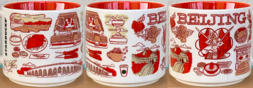 Brand New Starbucks Beijing China 北京中国 Been There Series 59 mL Demitasse mug set - Picture 4 of 4