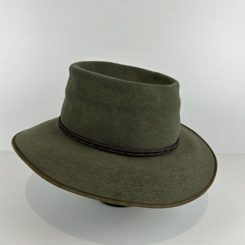 Akubra Pastoralist Hat Size 52cm Green Country Western Australian Made