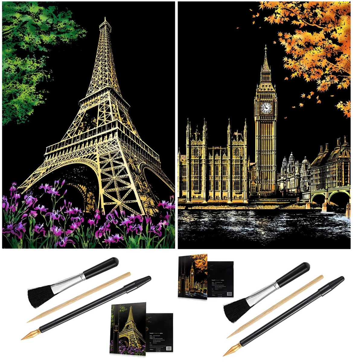 Scratch painting deals