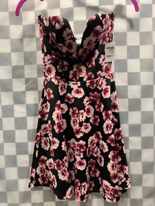 charlotte russe strapless dress