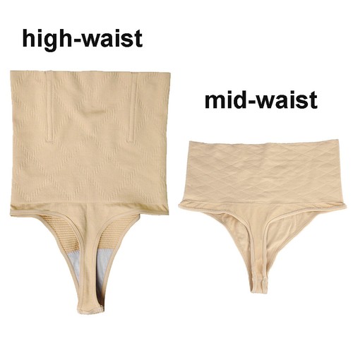 Levantador de culata modelador corporal ropa interior cintura alta faja control abdomen tanga EE. UU. - Imagen 8 de 24