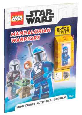 Lego Mandalorian Warriors Brickivity Activity Book & Fleet Commander 5009386 New