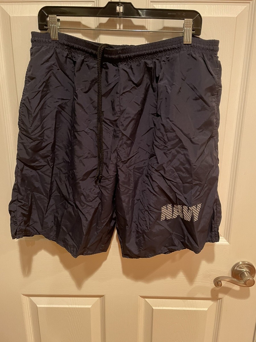 Men's U.S. NAVY XL PT Shorts USN Physical Training Shorts