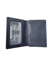 SEDONA® RFID BUSINESS CARD CASE WITH GUSSET, ID WINDOW