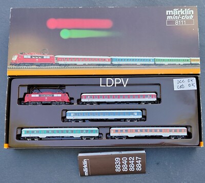Locomotive Märklin 8111 - Mini-Club Z - BR 111 Digital DCC Avec LED - Occasion