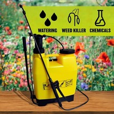 20 LITRE KNAPSACK PRESSURE SPRAYER WATER SPRAY BOTTLE BACKPACK GARDEN GARDENING