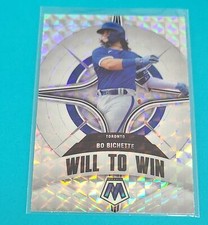 2022 Panini Mosaic Will to Win Mosaic #WW-4 Bo Bichette Toronto BASEBALL Card 3C