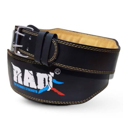 RAD Leather Belt 6" Gym Power Heavy Duty Weight Lifting Bodybuilding New (Pink, XL), Weight Lifting Belts - Canada