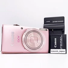 Canon IXY 100F Pink PowerShot ELPH 120 IS 16.0MP Digital Camera 8x zoom Japan
