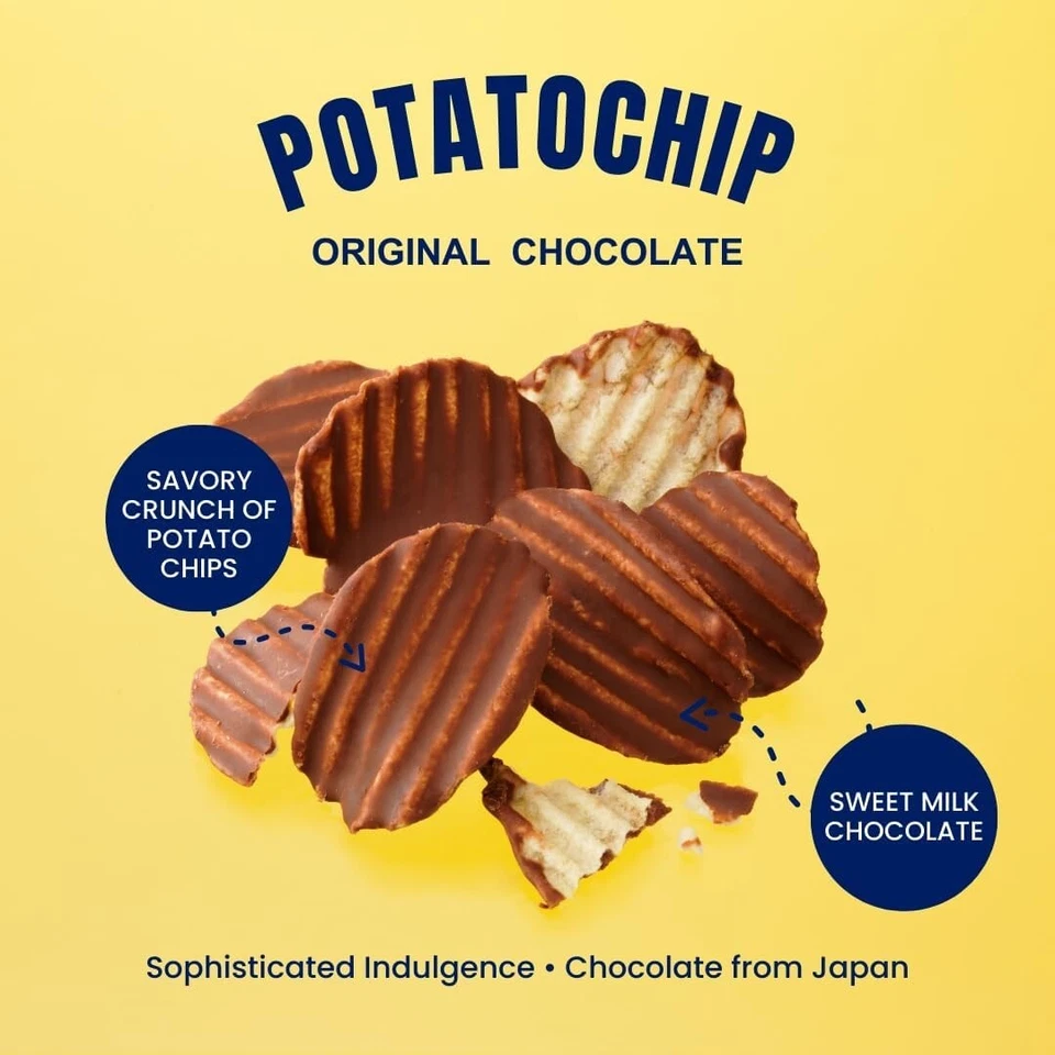 ROYCE' Patatas fritas chocolate [original] × 6 cajas de Japón Hokkaido Foto 2 de 4