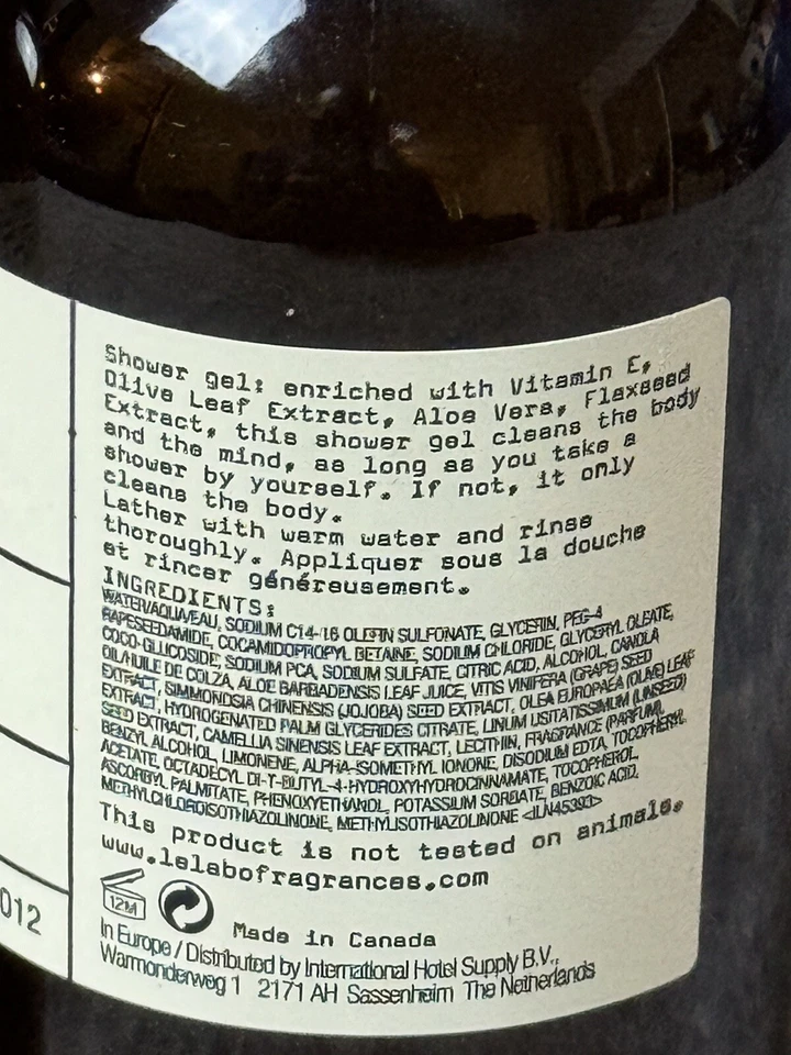Gel de ducha Le Labo Rose 31 tamaño de viaje 90 ml - 3 fl OZ lote de 3 NUEVO Foto 3 de 3