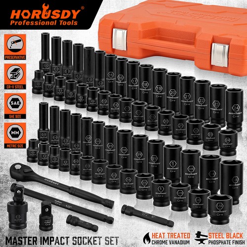 2-in-1 Impact Socket Set, 6-Point, 6-Piece - 66060 | Klein Tools - Foto 8