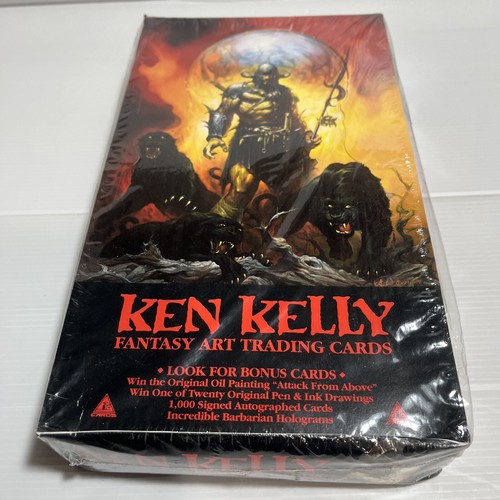 KEN KELLY FANTASY ART TRADING CARDS FACTORY SEALED 1992 BOX 36 PACKS