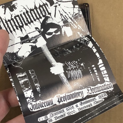 AMPUTATOR Cassette Tape INTOLERANT PROFANATORY DOMINATION Death Metal MISFITS - Imagen 8 de 10