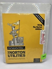 Symantec The Norton Utilities Version 3 soft cover & CD Version 3