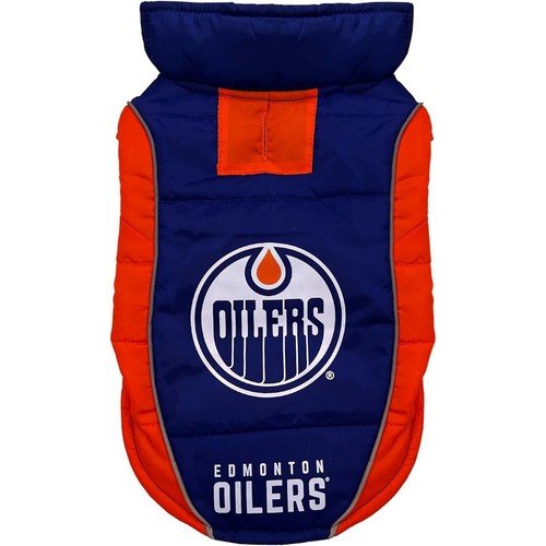 Pets First NHL PET Warming Sports Jacket Dogs Puffer Vest & Cats Puffer Vest - Picture 25 of 42