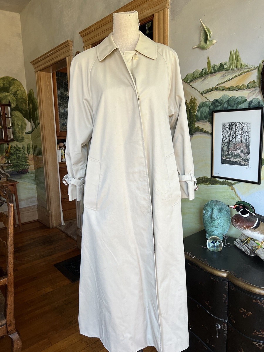 Aquascutum Vintage Woman's Trench Coat Size Medium | eBay Aquascutum Vintage Woman's Trench Coat Size Medium | eBay