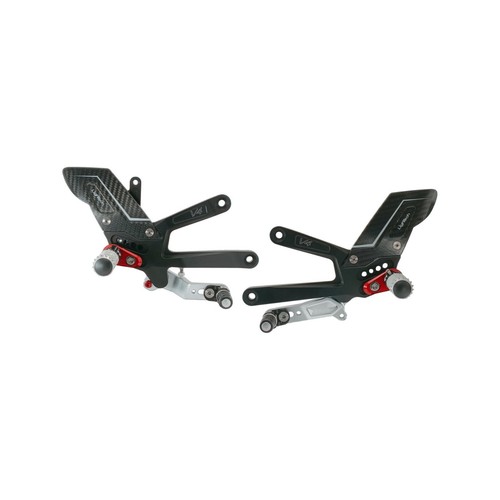 Estribos hacia Atrás Lightech R Versión Reposapiés Articulado para Ducati - Imagen 5 de 5