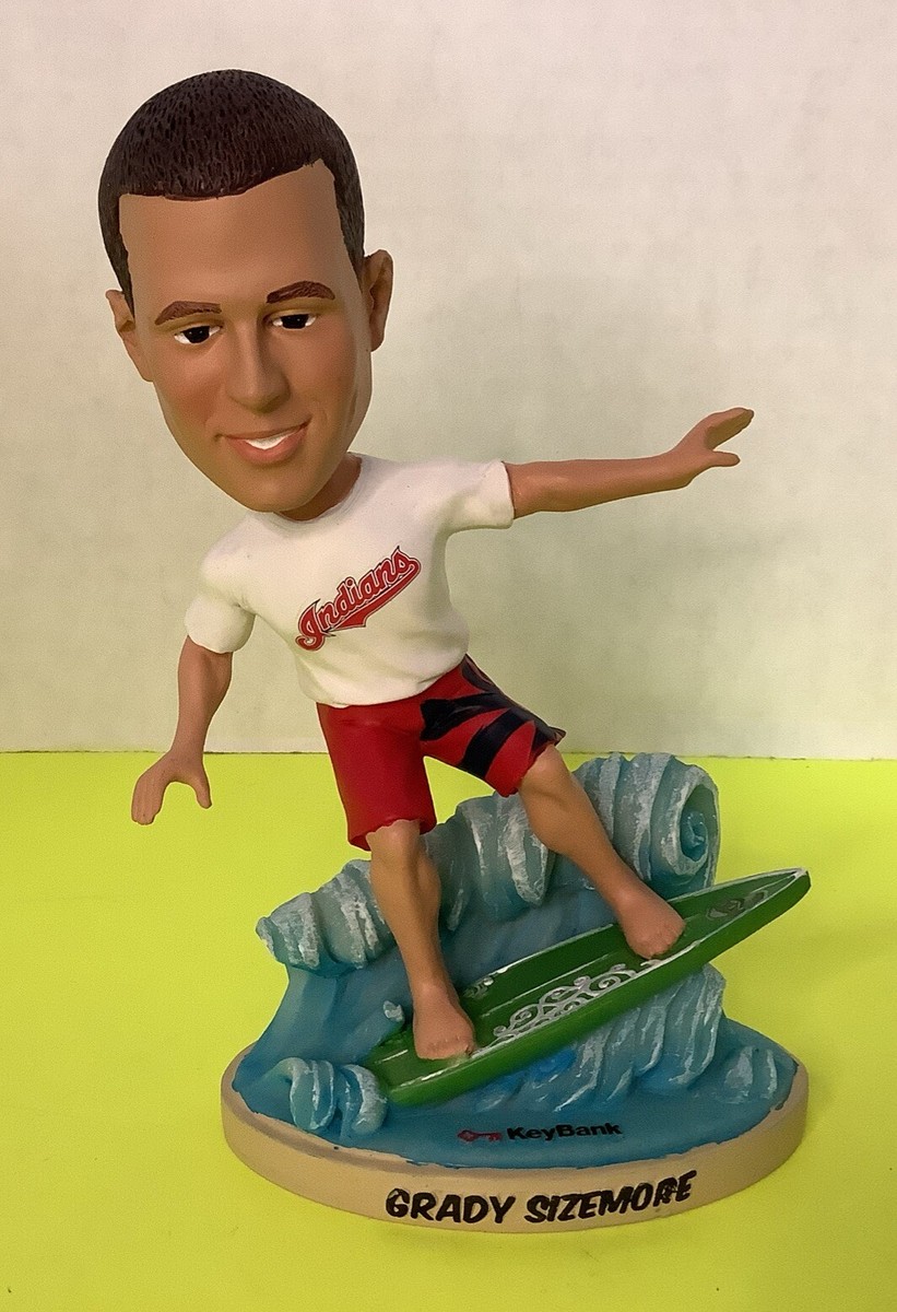 Cleveland Indians Grady Sizemore Surfing Bobble Head Limited