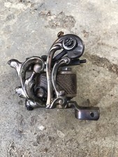 Professional Handmade Tattoo Machine Blacken Filigree Shader