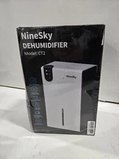 NINESKY DEHUMIDIFIER FOR HOME 95 OZ WATER TANK 800 SQ.FT CT2 - WHITE/BLACK