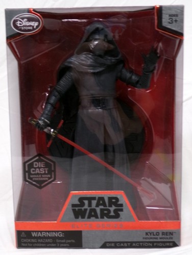 Disney Store Star Wars Elite Series TFA Kylo Ren 7" Diecast Figure Sealed