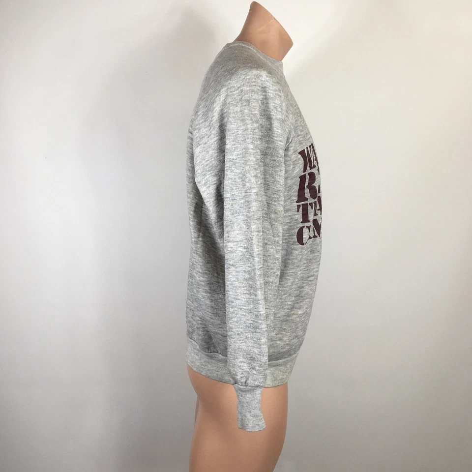 Vintage Washington Redskins Logo 7 Sweatshirt Size XL Heather Gray 90s NFL Mens - Image 4 of 4