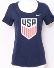 NEW United States U.S. National Soccer Team USWNT Nike Scoop Tee Shirt Women's S