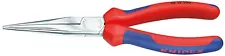 KNIPEX 38 15 200 8-Inch Long Nose Pliers without Cutter - Comfort Grip
