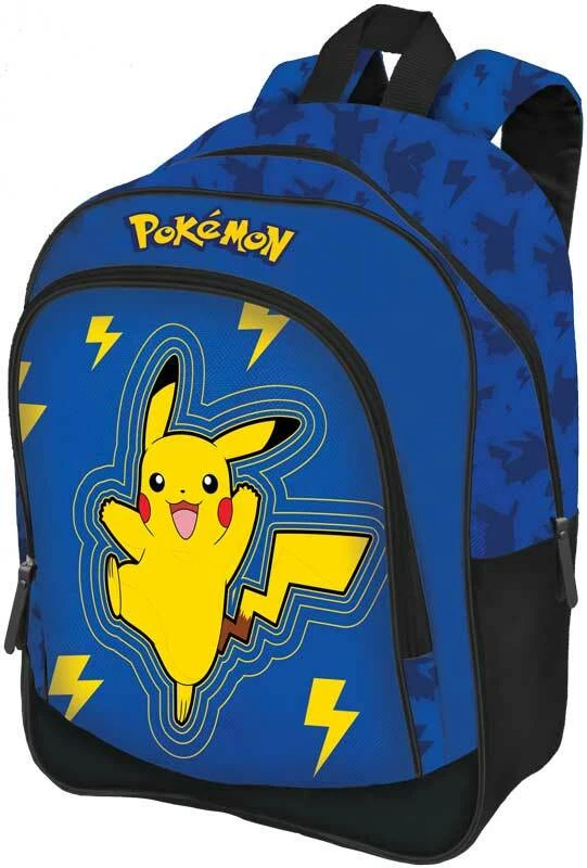 Sac à Dos Cartable Bleu Pokémon Pikachu 35 cm