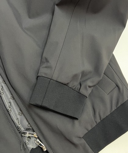 #324 Hugo Boss Men's Hanry Bomber Jacket Size 40 R RETAIL $595 - Picture 5 of 10