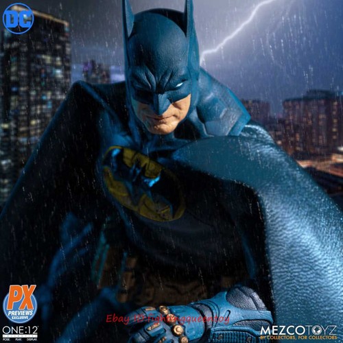 Mezco Toyz Old Batman PX Ver. Blue Color Batman one:12 Figure INSTOCK - Picture 2 of 11