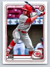 Mike Siani 2020 Bowman Draft #BD-7 Cincinnati Reds