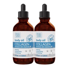 Crystalline Dead Sea Body Oil - Collagen  Vitamin E, Moisturizing  Anti-Aging