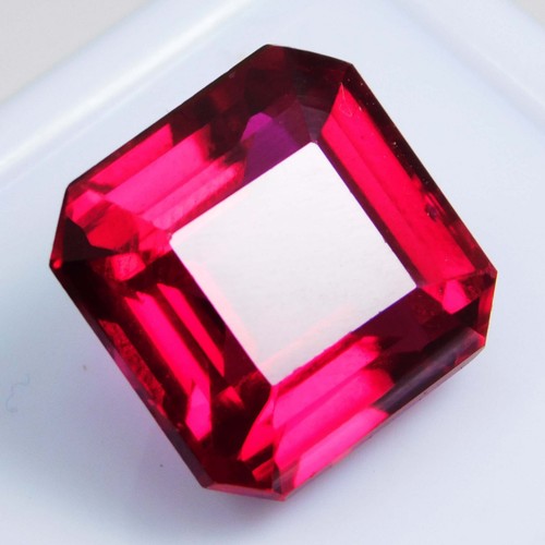 Certified 11.10 Ct Intense Cherry Red Umbalite Garnet From Umba Valley Tanzania
