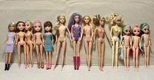 A Bundle Of Used Fashion Dolls In Good Used Condition.