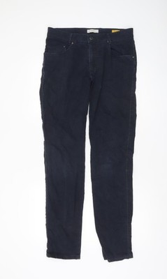 Bugatti Herren Chino Hose Blau Größe 20 Regular Fit Stretch Baumwolle
