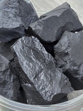 Natural Raw Shungite Miracle Stone EMF Radiation Protector Pure Stone Healing 